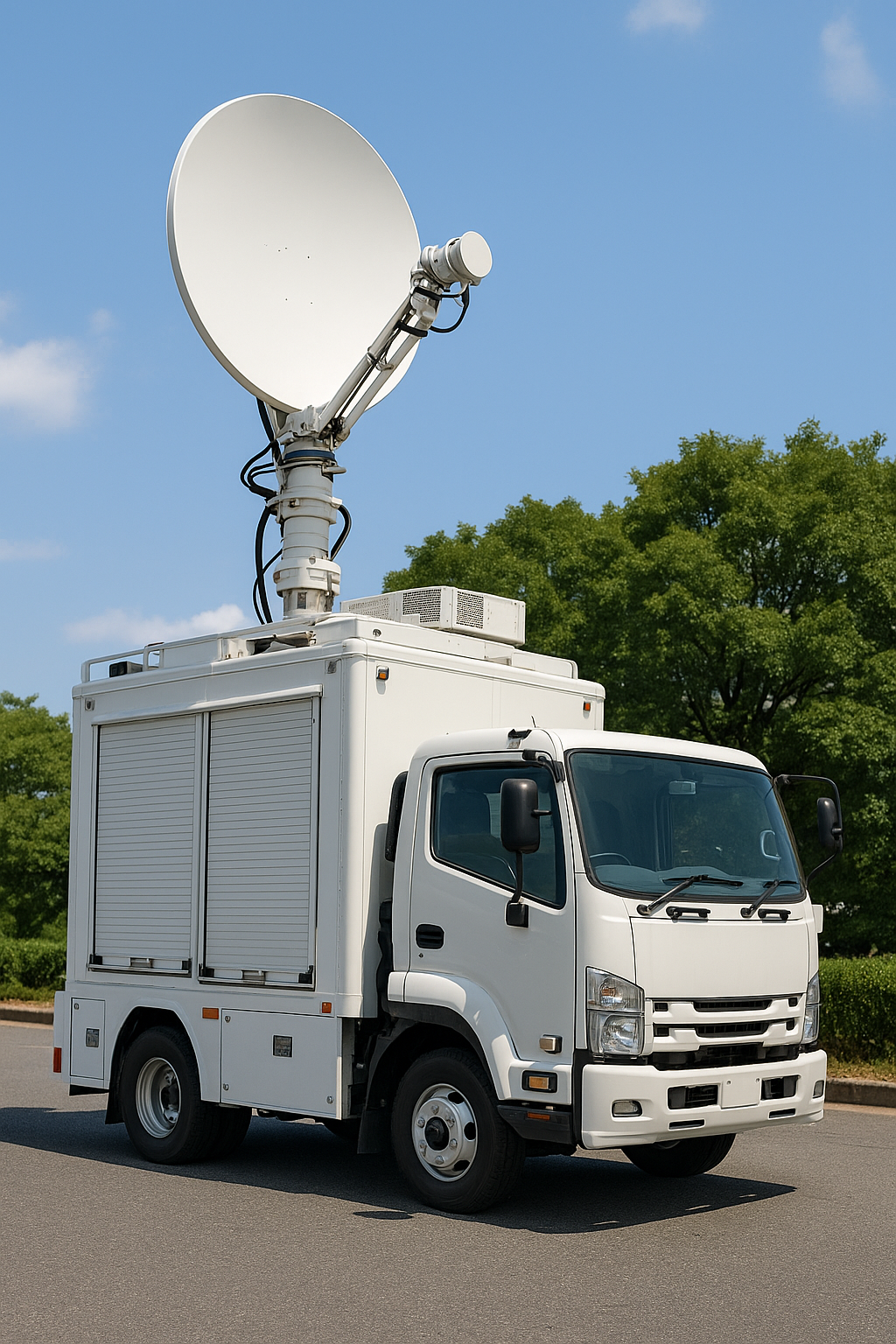 大型移動電源車